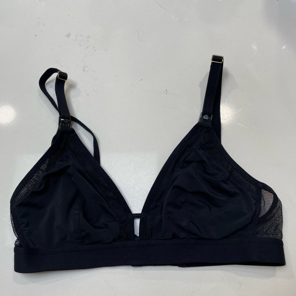 LIVELY Black Nursing Bra